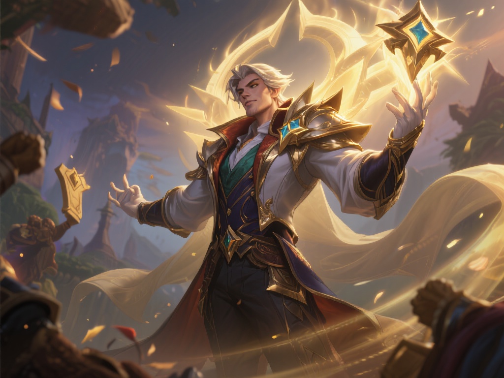 崔斯特胜利之姿:愿峡谷中的召唤师皆获胜利青睐 前言:胜利召唤,至臻崔斯特现身峡谷
在